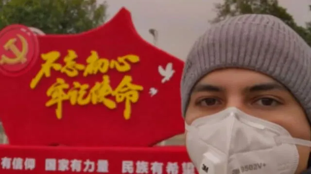 Mexicanos relataron los días de angustia que vivieron mientras estaban en China por un viaje de trabajo. Foto: Captura Video Univisión.