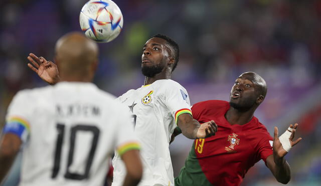 Danilo fue titular en el partido ante Ghana en el debut de Portugal en Qatar 2022. Foto: EFE