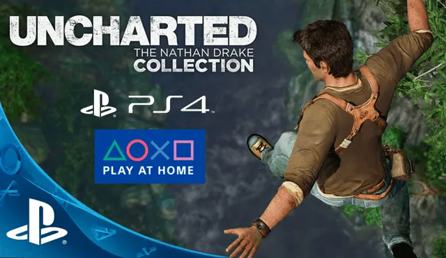 La trilogía original de Uncharted remasterizada para PS4 es el primer regalo de Sony para la cuarentena.