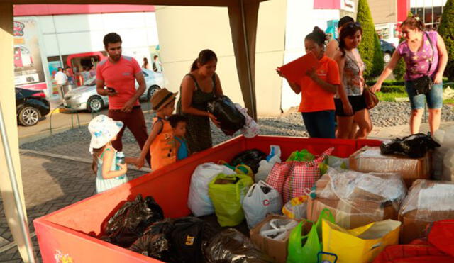 Arequipa: Recolectan alimentos para ayudar a familias pobres a afrontar la cuarentena 