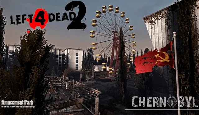 Fans de Left 4 Dead 2 crean nueva campaña inspirada en Chernobyl.