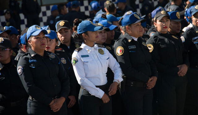policías de Ciudad de México