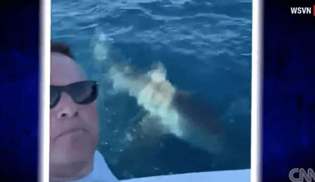 Desliza hacia la izquierda para ver el encuentro que tuvieron los pescadores con el tiburón, escena que es viral en YouTube.