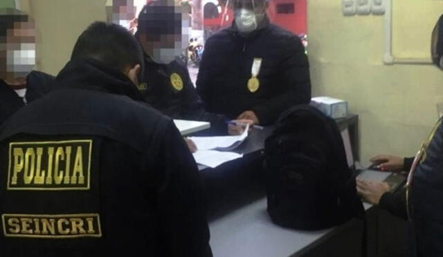 Intervienen comisaría por presunto cobro de sobornos por parte policías. Foto: Difusión/Andina.