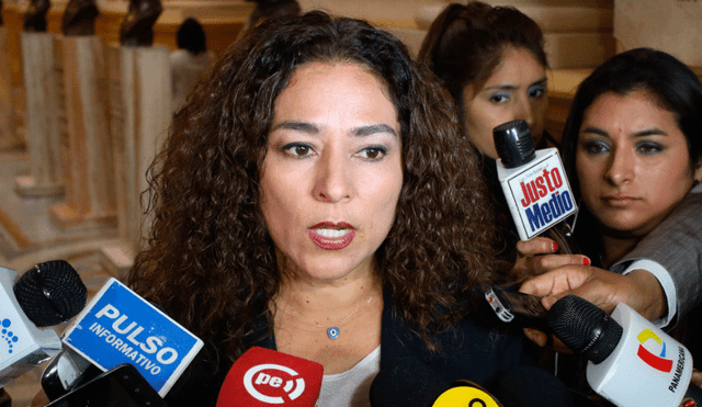 Cecilia Chacón pedirá ser parte de la Comisión de la Mujer 