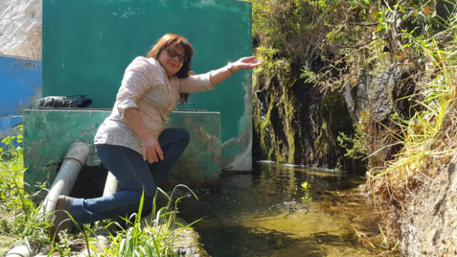 Arequipa. Agua que consumen pobladores de Pueblo Libre, anexo del distrito de Uchumayo.