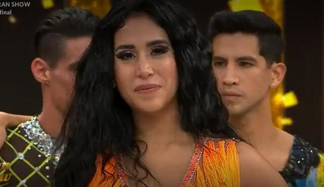 Melissa Paredes es eliminada de "El gran show". Foto: captura América TV