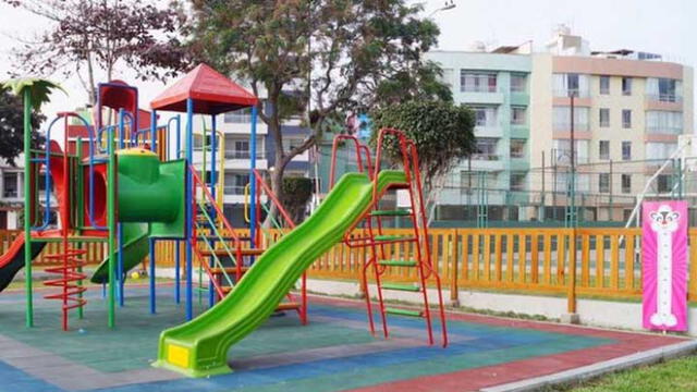 No está permitido que niños jueguen en parques o acudan a mercados. Créditos: Muncipalidad de Bellavista.