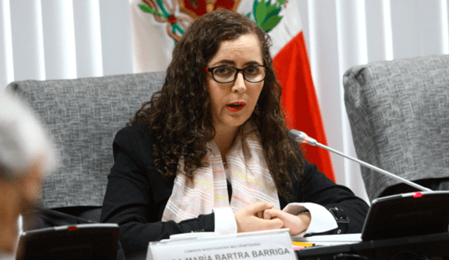 Rosa Bartra asegura que actitud de PPK propicia "un enfrentamiento"
