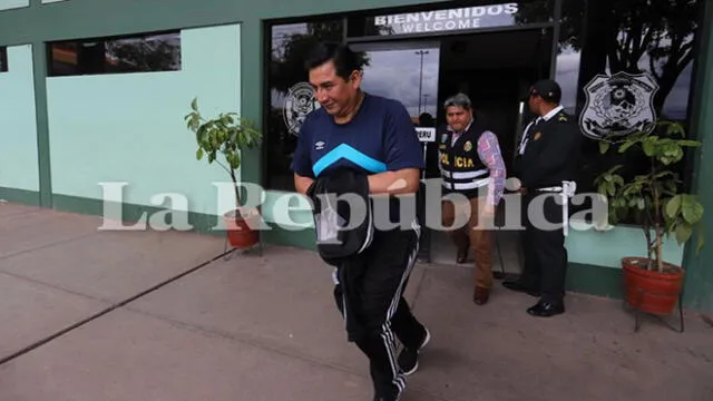 El comandante PNP, Braulio Valdivia Oblitas es uno de los detenidos.