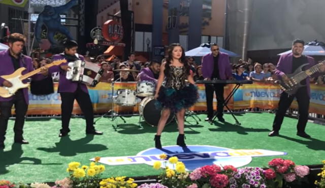 YouTube: La quinceañera Rubí y su banda utilizaron 'playback' en programa de televisión 