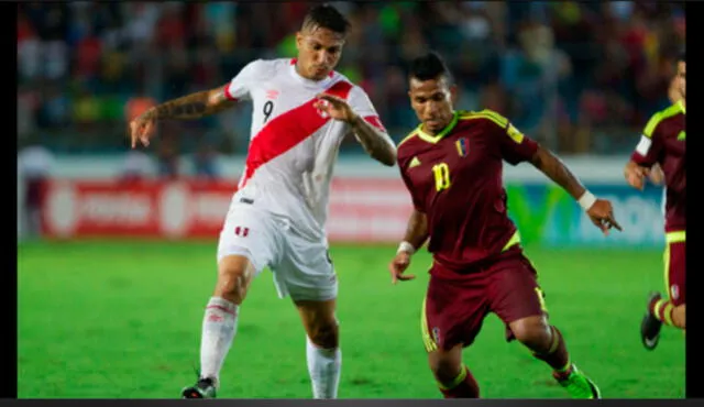 Perú vs. Venezuela: revisa el gol de Paolo Guerrero para el 2-2 en Eliminatorias a Rusia 2018 [VIDEO]