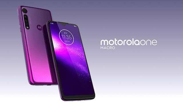 Lanzamiento oficial del Motorola One Macro en Peru.