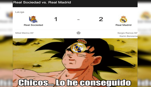 Divertidos memes tras polémica victoria del Real Madrid sobre la Real Sociedad por LaLiga.