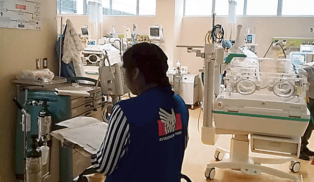 Emergencia. La Defensoría del Pueblo constató la carencia de equipos en el área de Neonatología del hospital de Lambayeque.