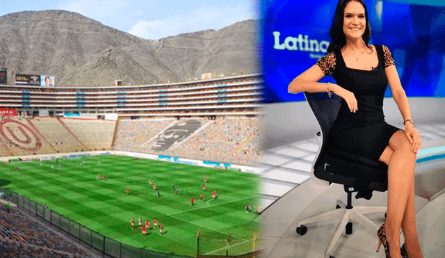 La periodista Lorena Álvarez se refirió a la próxima remodelación del estadio de Alianza Lima. (FOTO: Composición GLR).