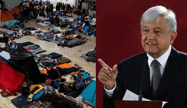 México: AMLO prometió ayuda humanitaria a la caravana migrante