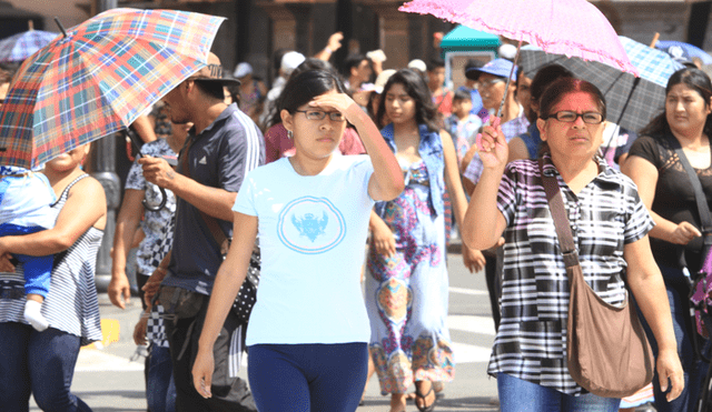 Senamhi: Verano en Lima alcanzará temperaturas máximas de 29 grados
