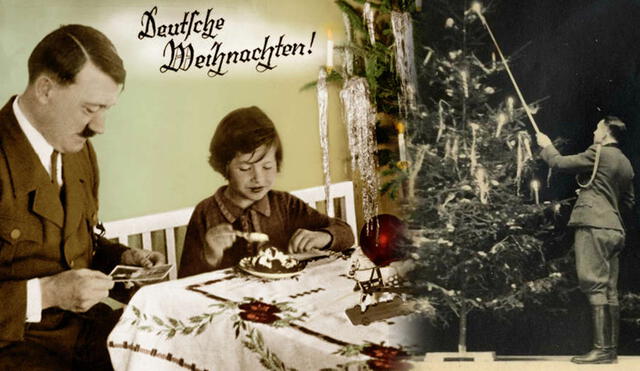 La Navidad Nazi buscaba eliminar el cristianismo. Foto: composición LR/Museo del holocausto de los EE.UU.