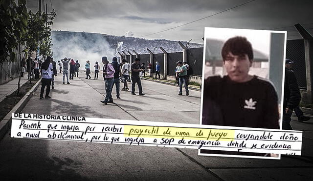 Jhonatan Alarcón Galindo (19 años), la décima víctima de Ayacucho. (Foto composición: La República)