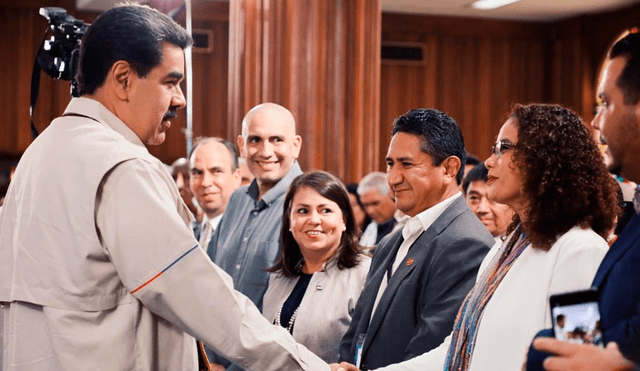 Vladimir Cerrón participó en evento organizado por régimen de Nicolás Maduro