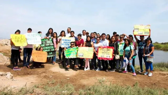 Chimbote: Activistas ecológicos buscan preservar los humedales de Villa María
