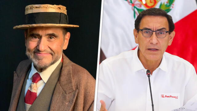 Edgar Vivar se pronuncia tras vacancia al presidente Martín Vizcarra. Fotos: Difusión / La República