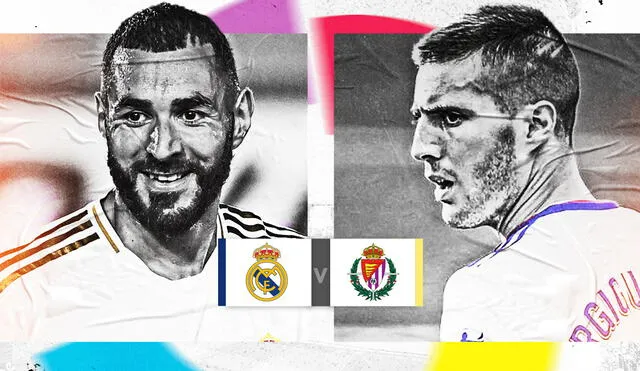 Real Madrid vs. Valladolid se enfrentan en la jornada 4 de LaLiga Santander. Composición GLR/Fabrizio Oviedo