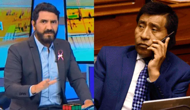 Periodista Fernando Díaz insulta a Moisés Mamani tras denuncia [VIDEO]