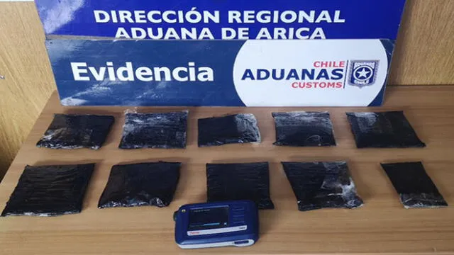 Fiscalizadores de Aduanas de Chile detectaron la ilegal mercancía