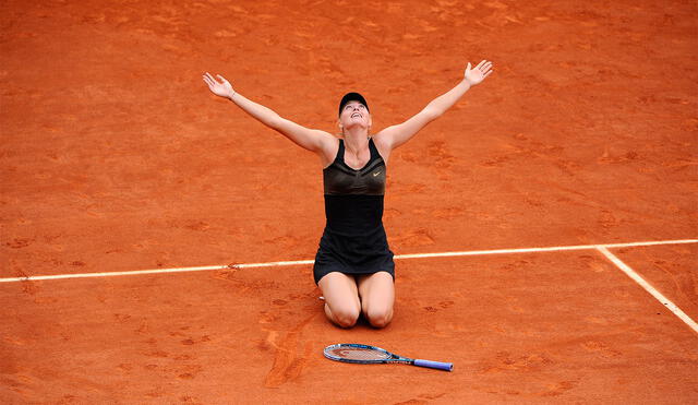 En Roland Garros 2012 y 2014, María Sharapova venció a Simona Halep. (Foto: Getty Images)