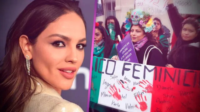 Eiza González, feminicidios, Día Internacional de la Mujer