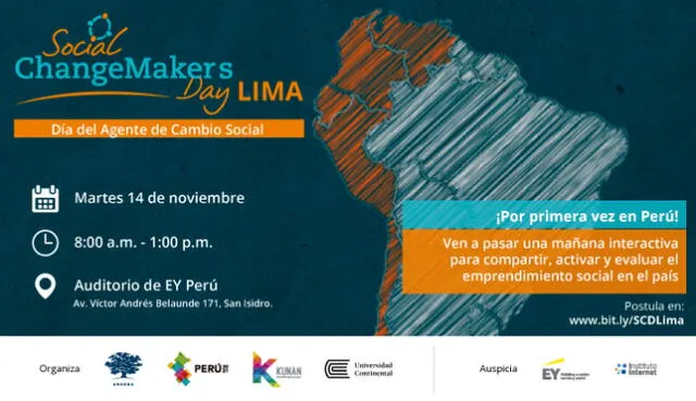 Social Changemaker's Day llega por primera vez al Perú