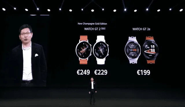 Los nuevos relojes inteligentes Huawei Watch GT 2.