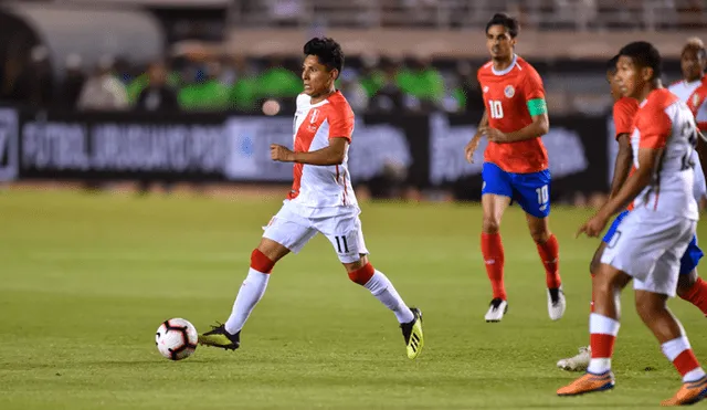 Perú venció 1-0 a Costa Rica en su primer amistoso previo a la Copa América
