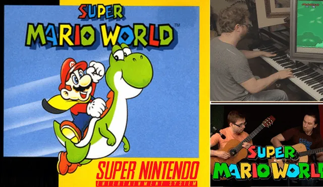 Mira estos increíbles covers de Super Mario World con efectos incluídos [VIDEO]