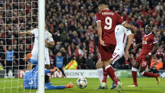 Liverpool vs. Roma: Roberto Firmino también marcó por duplicado ante la Roma [VIDEO]