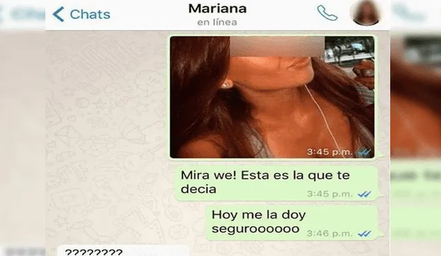 Viral WhatsApp: Envió foto de su otra mujer a su esposa y pasó lo peor