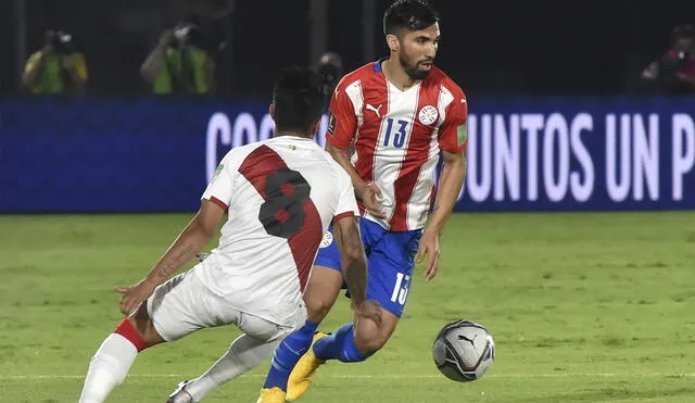 Perú y Paraguay empataron sin goles al finalizar el primer tiempo del partido. Foto: AFP