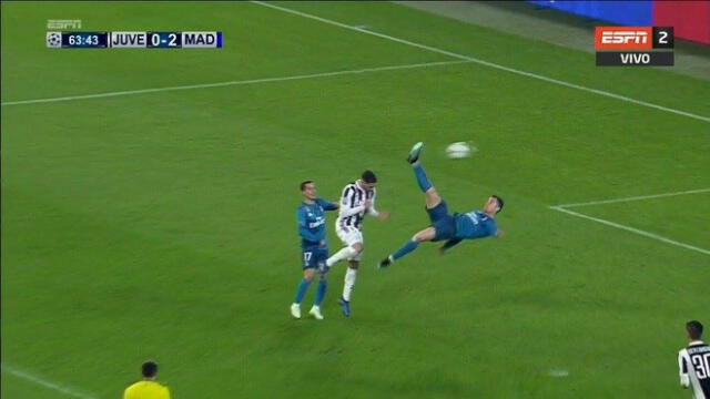 La impresionante acrobacia de Cristiano ante la Juventus para marcar de chalaca [VIDEO]