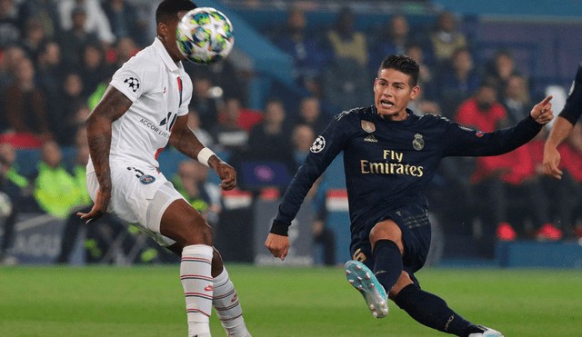 Sigue aquí EN VIVO y EN DIRECTO ONLINE el Real Madrid vs. PSG por la fecha 5 del Grupo A de la UEFA Champions League 2019-2020. | Foto: EFE