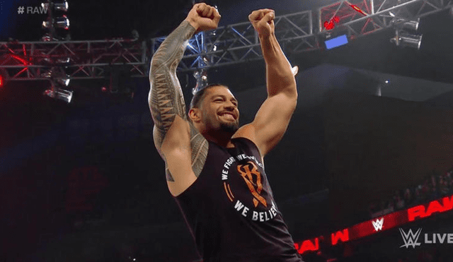 WWE: Roman Reigns anunció su regreso a los cuadrilateros de Raw