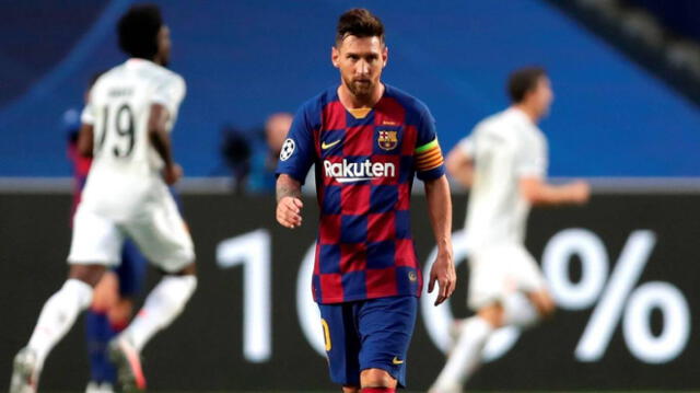 Lionel Messi no apareció en el Barcelona y vio como su equipo fue nuevamente eliminado de la Champions League. (Foto: AFP)