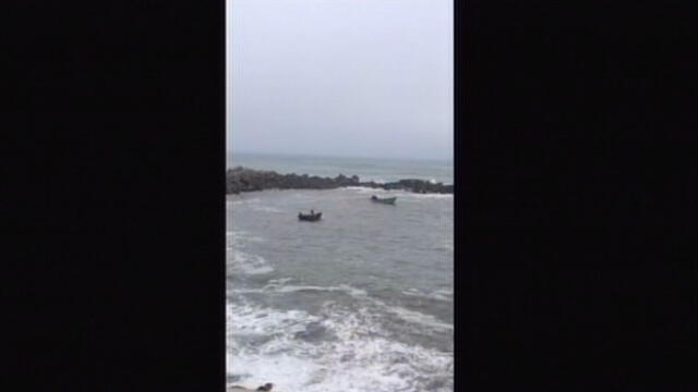 Callao: dos delincuentes se lanzaron al mar para escapar de la Policía pero fueron capturados [VIDEO] 