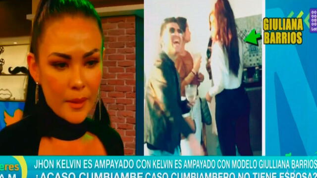 Giuliana Barrios: “John Kelvin está separado, pero no es mi tipo”