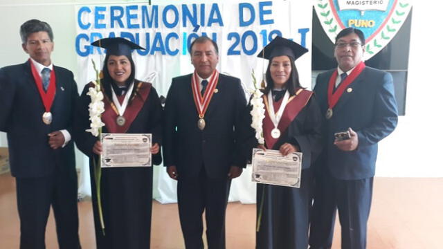A Lourdesj Ataucure y Ruby Chahua les pusieron trabas para poder graduarse del pedagógico de Puno
