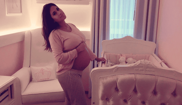 Instagram: así luce Melissa Paredes a pocas horas de dar a luz [FOTO]