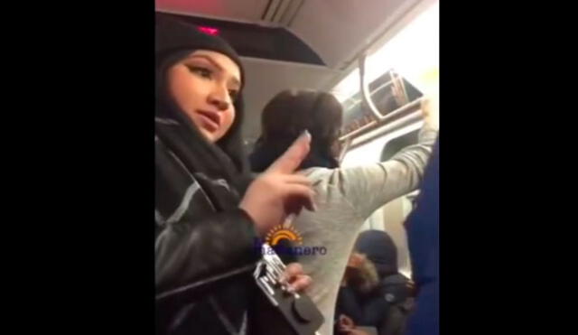 YouTube: Joven peruana defendió a pareja que recibía insultos racistas en Nueva York | VIDEO