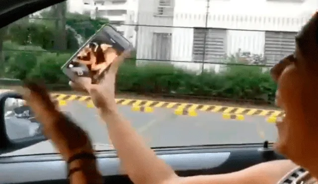 Facebook: le roban el celular a chica por hacer 'streaming' con la ventana del auto abierta [VIDEO] 