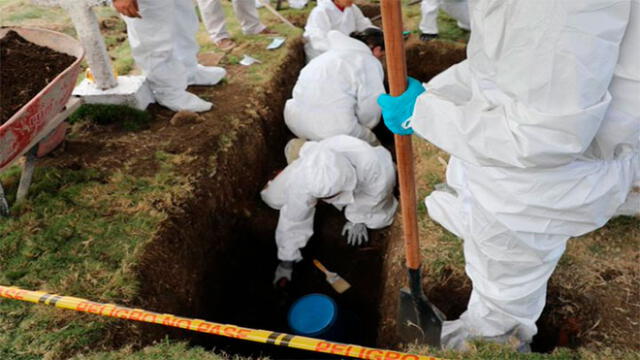 La prospección y exhumación de los cuerpos lo determinará. Foto: JEP